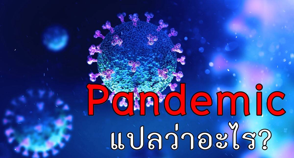 ข่าว Pandemic แปลว่า