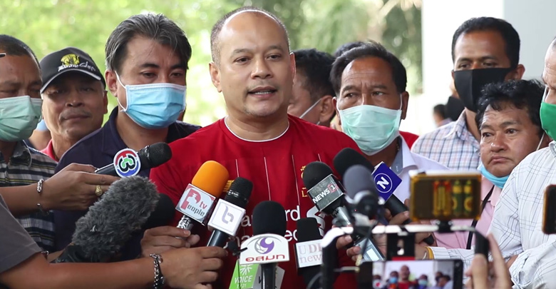 แกนนำนปช. บ้านสี่เสาเทเวศร์